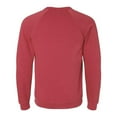 thumbnail image 2 of BELLA + CANVAS Sponge Fleece Raglan Crewneck Sweatshirt, 2 of 3