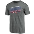 thumbnail image 2 of Men's Gray Los Angeles Chargers Team Freedom Tri-Blend T-Shirt, 2 of 3