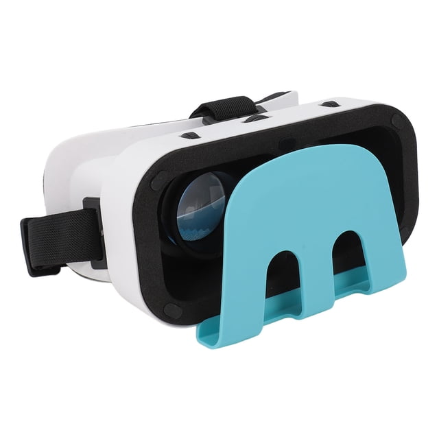 Casque VR, Lentilles HD de Taille Ajustable Lunettes VR 3D Conception à Dissipation de Chaleur Pression Réduite Grand Angle de Vision pour Console de Jeu