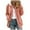 Orange, variant on IROINNID Hoodie Jacket for Women Shearling Jacket Zipper Closure Fall Winter Warm Tops Long Sleeve Hooded Jacket with Pocket,Blue