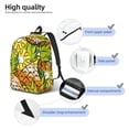 thumbnail image 4 of Yiaed Tropical Summer Fruit Print Backpack, Premium Laptop Backpack, Travel Backpack for Women, Lightweight Backpacks, Comfortable Back Pack-Medium, 4 of 5