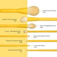thumbnail image 3 of Makeup Brush Set Professional 8PCS Nylon Eyeshadow Brush Kit Cosmetic Tool Set, 3 of 10