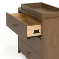 thumbnail image 4 of Storkcraft Casablanca 3 Drawer Chest with Removable Changing Topper, Hazelnut, 4 of 13