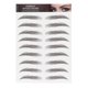 thumbnail image 1 of Professional Waterproof Eyebrow Tattoo Sticker Eyebrow Transfer Sticker for WomenBROWN-05, 1 of 5