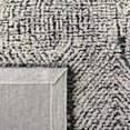 thumbnail image 6 of SAFAVIEH Abstract Caelestinus Ogee Wool Runner Rug, Ivory/Charcoal, 2'3" x 22', 6 of 10