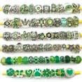 thumbnail image 1 of SEFUONI European Craft Beads Large Hole Glass Spacer Beads Rhinestones Lamp Beads, 1 of 18