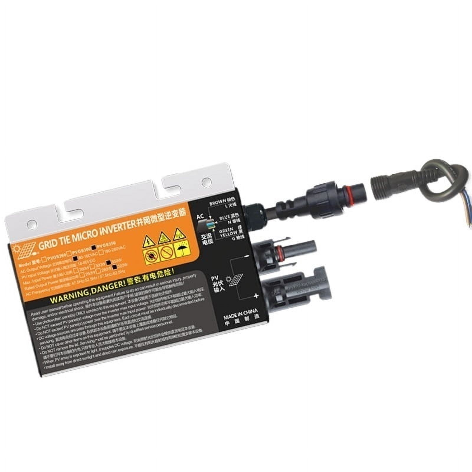 700W/600W/500W/350W/300W/260W Solar PV Grid Tie Micro Inverter Smart Microinverter Inversor DC18V-60V to AC 50HZ/60HZ