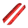 thumbnail image 2 of Almencla 2Pcs 1/12 RC Car Chassis Mud Guards Side Trails Bar DIY Modified Professional Aluminum Alloy Upgrade for Wltoys 124018 124007 Red, 2 of 8