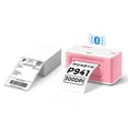 thumbnail image 4 of MUNBYN RealWriter 941 Bluetooth 300DPI Thermal Label Printer - Pink, 4 of 9