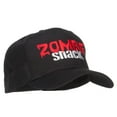 thumbnail image 5 of Zombie Snack Embroidered Twill Cap - Black OSFM, 5 of 5