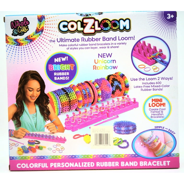 Girl Fun Toys Colzloom Ultimate Rubber Band Loom Braclet Maker