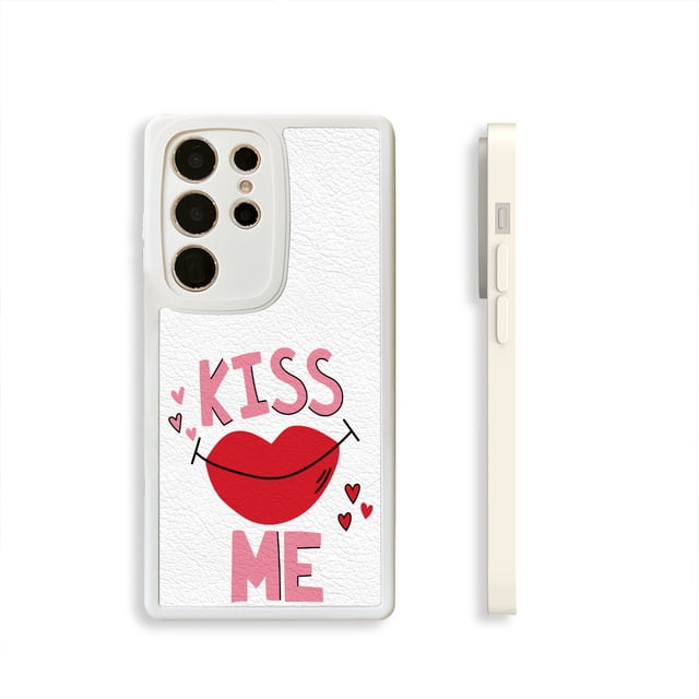 "Manténgase a la moda y protegido con una funda para iPhone plateada mate de doble capa"