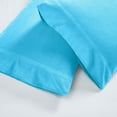 thumbnail image 5 of Superior Solid Flannel Cotton Pillowcases, Set of 2, Standard, Blue, 5 of 6