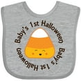 thumbnail image 3 of Inktastic First Halloween Candy Corn Boys or Girls Baby Bib, 3 of 4