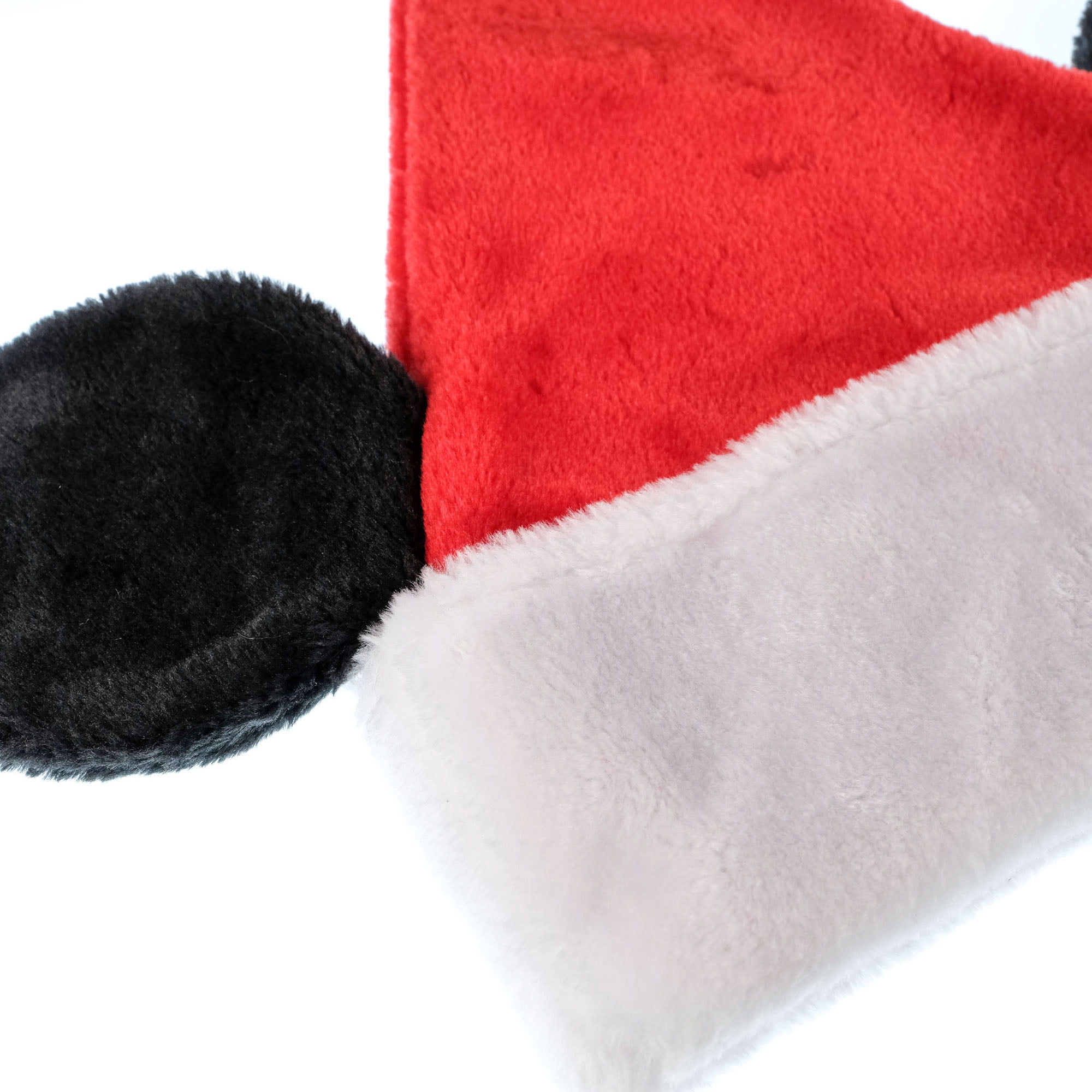 Disney Mickey Mouse‎ Plaid Santa Hat Christmas Ears Fuzzy Trim Holiday A13646AMickeyMouseHat_6f2cc7f1  main image 2