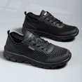 thumbnail image 3 of XEDZYT Men's Fashion Sneakers Lightweight Breathable Running Shoes Casual Everyday Wear Size 9, 3 of 4