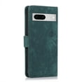 thumbnail image 7 of Allytech Wallet Flip Case for Google Pixel 8 with Stylish Orchid Butterflies Embossed Pattern, Premium PU Leather Kickstand Magnetic Clasp Shockproof Case with Card Holder & Wrist Strap, Green, 7 of 7