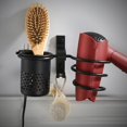 thumbnail image 2 of Hair Dryer Holder, Space Aluminum Wall Mounted Toothbrush Organizer, For Bathroom Home ANGGREK DAJY21, 2 of 8