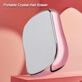 thumbnail image 3 of Portable Crystal Hair Eraser Painless Manual Hair Removal Skin Exfoliator Tool for Body Any Part, 3 of 9
