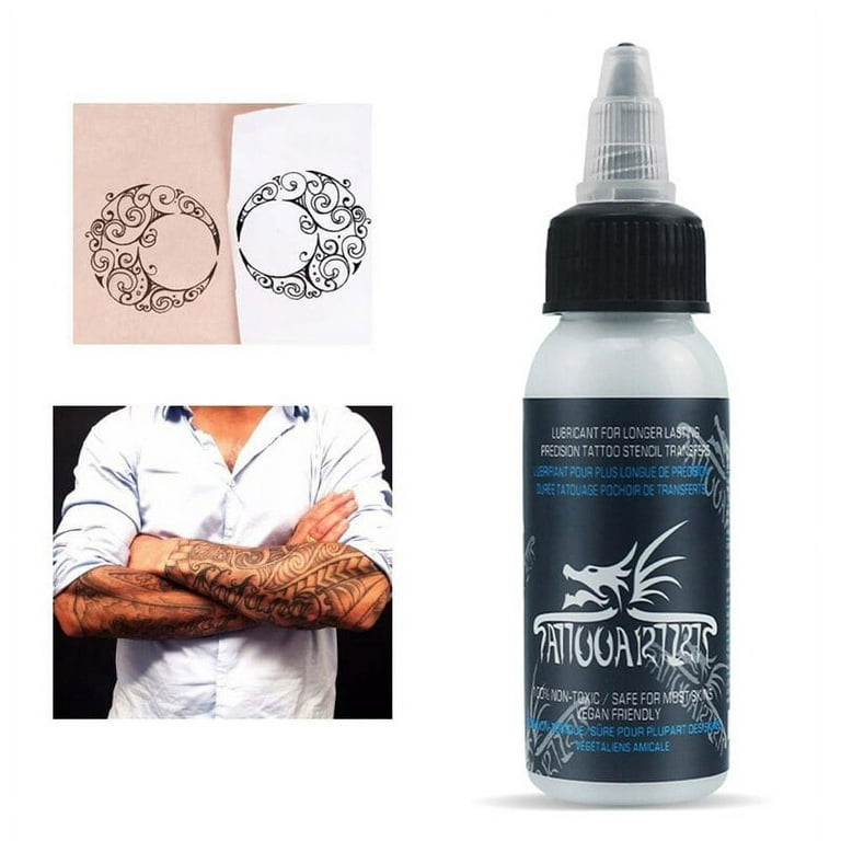 Fantadool Tattoo Transfer Gel Stencil Stuff C-ream Body Art Tools Safe Skin-friendly Mild Formula