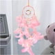 thumbnail image 4 of Luz Led, Plumas Artificiales Tejidas A Mano, Carillón De Viento, Colgante De Regalo, Colgante Para El Hogar, Dormitorio, Sala De Estar, Decoración seitruly HA039945-02, 4 of 6