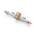 thumbnail image 2 of Eje trasero de aluminio CNC Tholdsy para 1/24 Axial SCX24 RC modelo Plata, 2 of 6