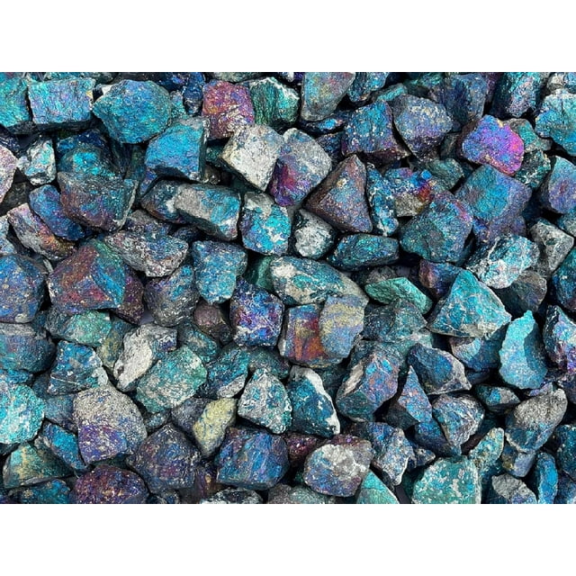 GAF TREASURES Wholesale Raw Chalcopyrite Crystals, Natural Chalcopyrite Stone, Natural Rough Chalcopyrite Crystals, Chalcopyrite Rough, Chalcopyrite Healing Crystals (Chalcopyrite, 0.25 Pound)