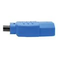 thumbnail image 4 of Tripp Lite 4ft Computer Power Cord Cable 5-15P to C13 Blue 10A 18AWG 4' - Power cable - IEC 60320 C13 to NEMA 5-15 (M) - AC 110 V - 4 ft - blue, 4 of 4