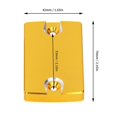 thumbnail image 4 of Pair of Front Brake Fluid Reservoir Cap Cover Left Right Fit for Suzuki Hayabusa GSX1300R GSX1400 DL1000Gold, 4 of 4