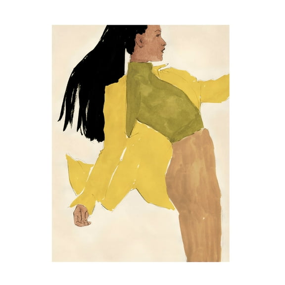 Trademark Fine Art Victoria Barnes  Fashion Maven III Canvas Wall Art