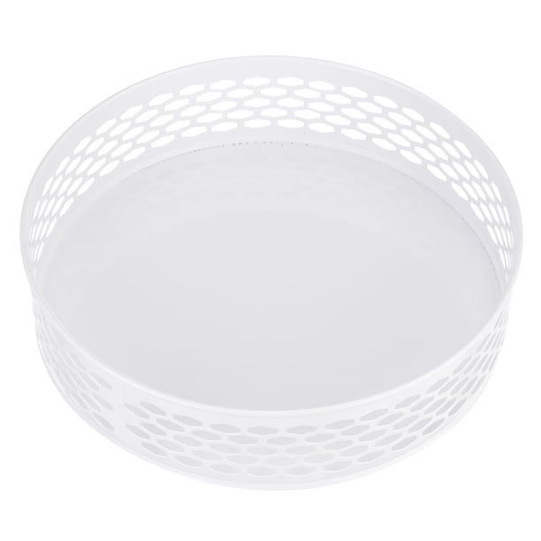 Organizador giratorio Lazy Susan de Uxcell con altura ajustable para armario de despensa, mesa, blanca