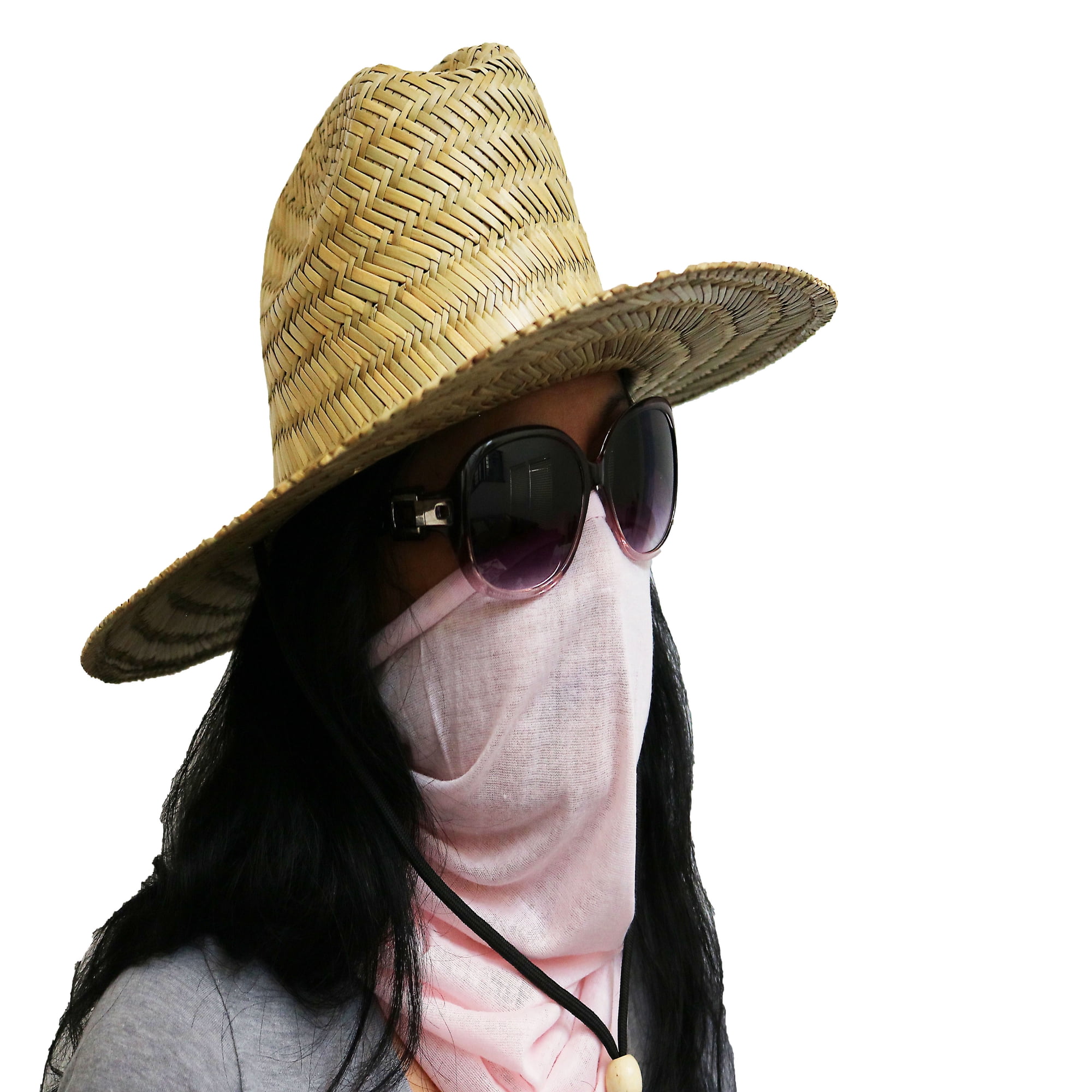 Face Mask Light Pink Face Covering Bandana Seamless Multifunctional Unisex Headwrap Balaclava US SELLER!