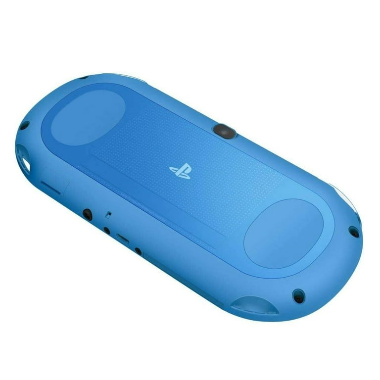 Restored Sony Playstation PS Vita 2000 Slim Gaming Console, Aqua