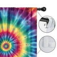 thumbnail image 4 of Blackout Kids Curtains,Colorful Tie Dye Mandala Pattern Childrens Insulated Curtains Set Of 2,Bedroom Essentials,Toddler Room Decor 52"x63", 4 of 5