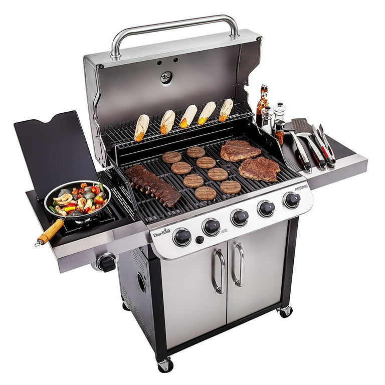 Char Broil Performance 5 Burner Gas Grill Walmart