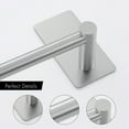 KES Bathroom Towel Bar Self Adhesive 24 inch No Drilling Brushed 304