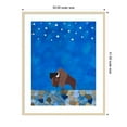 thumbnail image 6 of Amanti Art Bison Beneath the Stars II Wood Framed Wall Art Print, 6 of 8