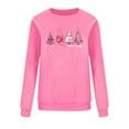 thumbnail image 6 of Women Casual Sweatshirts Christmas Tree Pullover Printed Outfits Snowflake Clothing Festival Shirts Merry Christmas Clothes Fall Trendy Tops Crewneck Garments, 6 of 6