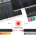 thumbnail image 6 of Qoosea Art Supplies 96 Pcs Drawing Kit for Artist Adult Kids,Drawing Pencils Kit,Sketching Set,Include Charcoal & Colored Pencil,Graphite Pencil,Sketchbook, 6 of 8