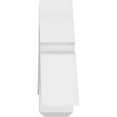 thumbnail image 3 of 48"W x 18"H x 6"D x 6"F, 9/12 Pitch, Davenport Architectural Grade PVC Gable Bracket, 3 of 8