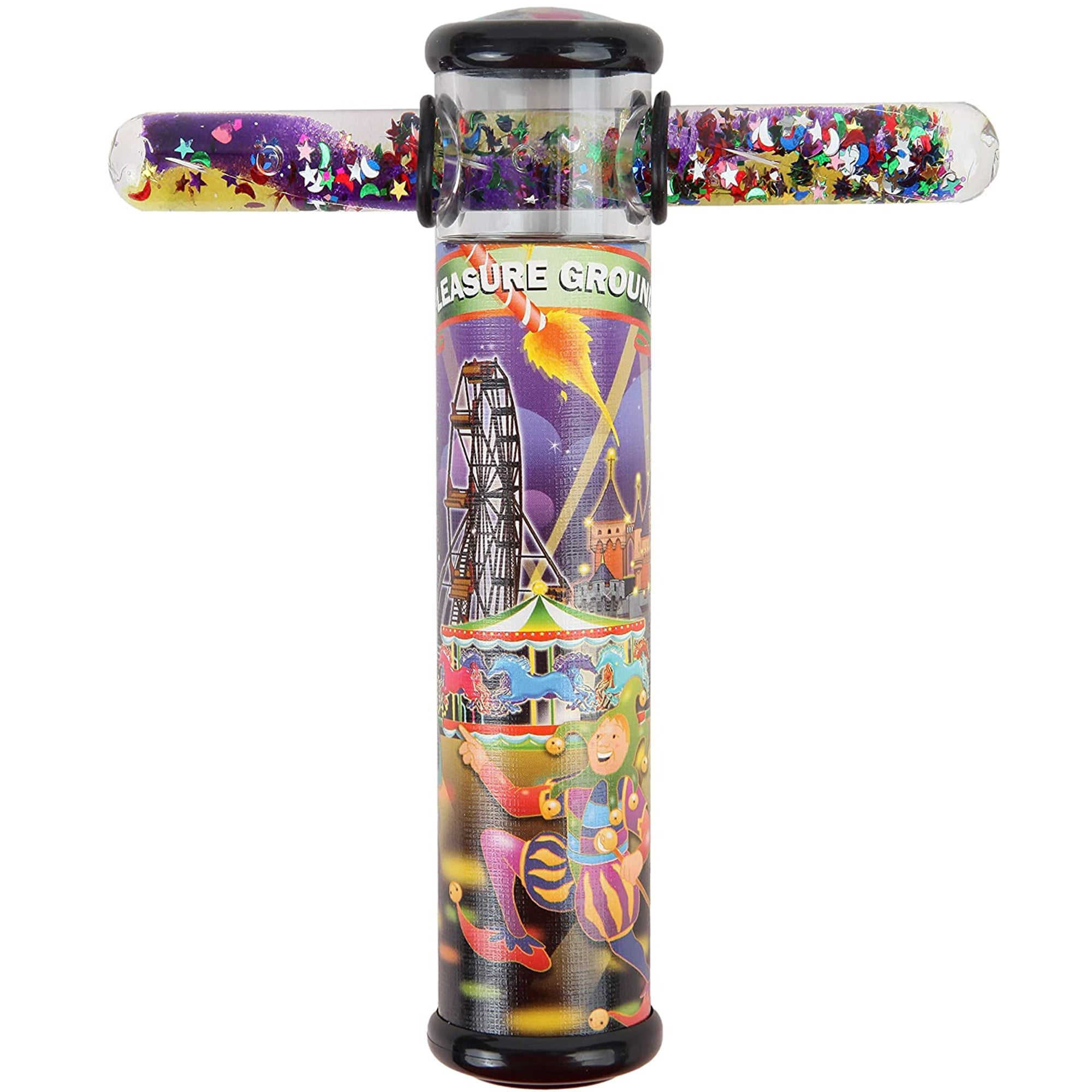 Playlearn Kaleidoscope Glitter Wand for Kids Educational Toy for