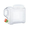 thumbnail image 2 of Contenedor de almacenamiento de agua, portador de agua de 3L con jarra de entrada y salida, jarra de almacenamiento de agua para acampar, cubo de agua shamjiam Contenedor de bebidas de campamento, 2 of 8