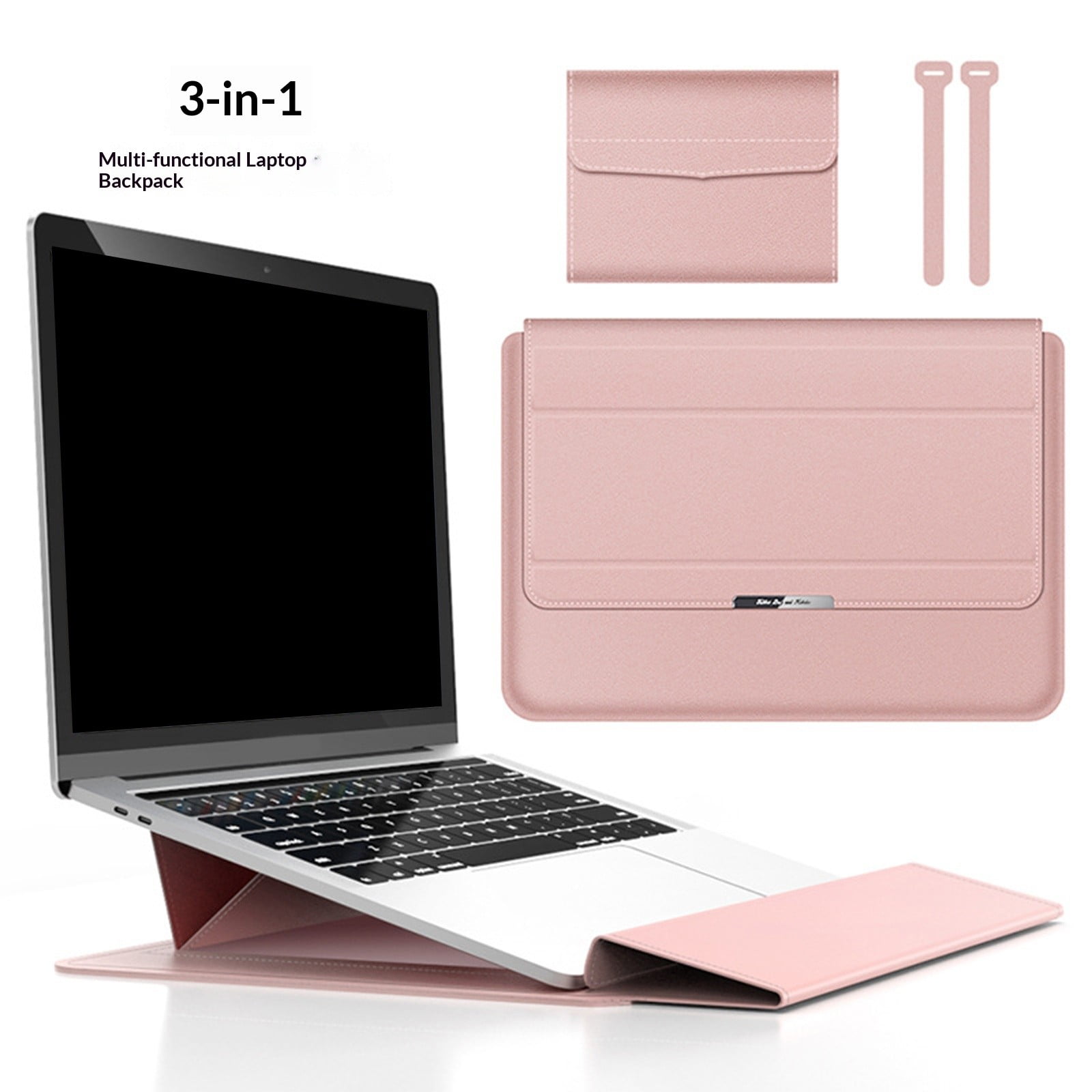 Portable PU Leather Case with Hand Rest Design for 13-16 Inch Computers