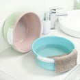 2pcs Home Bathroom Wash Basin Plastic Wash Basin Home Foot Basin