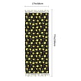 thumbnail image 2 of Shawl Wraps for Women - Cute Lemon Purple Leaves Black Oversized Fall Winter Fashion Blanket Scarf for Women, 2 of 6