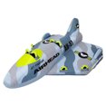 thumbnail image 1 of Airhead Towable Tube AHFJ-14 Jet Fighter; 1-4 Riders; 96 Inch x 70 Inch Deflated; Nylon Shell; With Padded Handles, 1 of 21