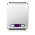 thumbnail image 1 of Stainless Steel Kitchen Scale, 1 Gram Precision, Easy To Clean Surface, Supports G, Kg, Lb, Oz, Ml Measurements, Perfect For Baking And Cooking, 1 of 5