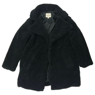 【新品未使用　希少】 ANTOS　BIG COAT - BLACK Victoria's Secret Pink Chloe X Halle Long Black Sherpa Trench Coat