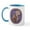 White/Blue Inside, variant on CafePress - Future Footballer Ds Mug - 11 oz Ceramic Mug - Novelty Coffee Tea Cup