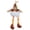 Long legs, variant on Yihuala Harvest Festival Long Leg Led Dwarf Maple Tiered Tray Ornament for Thanksgiving Farmhouse Autumn Decoration
